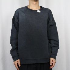 画像2: Hanes 無地スウェット BLACK XL (2)