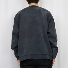 画像3: Hanes 無地スウェット BLACK XL (3)