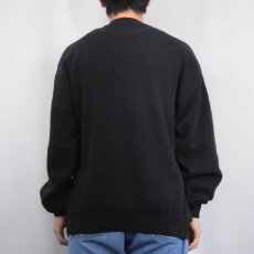 画像3: 90's JERZEES USA製 無地スウェット BLACK XL (3)