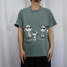 画像3: 90's PEANUT USA製 パロディプリントTシャツ L (3)