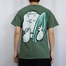 画像4: 90's LINUS USA製 パロディプリントTシャツ M (4)