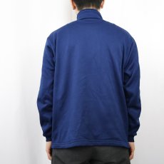 画像3: 90's patagonia USA製 "capilene" ハーフジップ 裏フリース ハーフジッププルオーバー NAVY L (3)