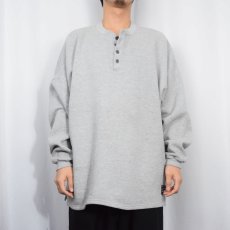 画像2: 90's〜 RUSSELL ATHLETIC USA製 ヘンリーネックスウェット XXL (2)