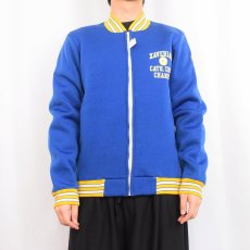 画像2: 60's Champion PRODUCTSタグ USA製 プリント ナイロンスタジャン L (2)