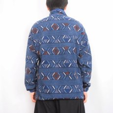 画像3: 2017AW patagonia 総柄 スナップT L (3)