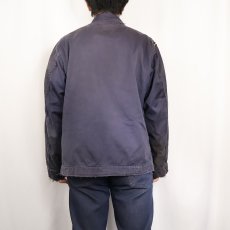 画像3: 60's U.S.NAVY ワッペン付き ユーティリティジャケット NAVY SIZE42 REGULAR (3)