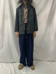 画像2: 80's Barbour BEDALE ENGLAND製 "4フラップポケット" 2ワラント (2)