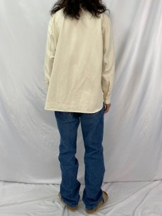 画像4: 80's Levi's 40509 USA製 ストライプ柄 デニムパンツ W (4)