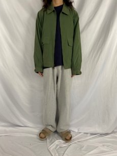 画像2: 90's Burberrys USA製 スイングトップ XL (2)