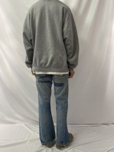 画像4: 70's LEVI'S 646 BIGE ベルボトムデニムパンツ W34 (4)