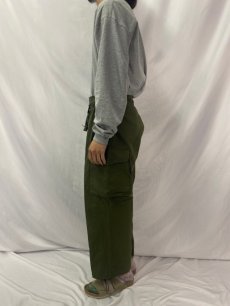 画像3: 80's カナダ軍 ウィンドオーバーパンツ SHORT-MEDIUM (3)