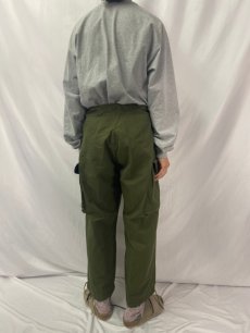 画像4: 80's カナダ軍 ウィンドオーバーパンツ SHORT-MEDIUM (4)