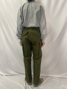 画像4: 60's カナダ軍 コンバットパンツ W30 (4)