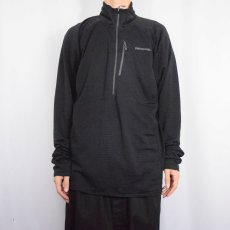 画像2: 2017SS patagonia Rシリーズ R1 POLARTEC フリースプルオーバージャケット BLACK XL (2)