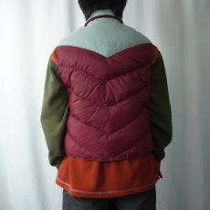 画像3: 80's Woolrich ウエスタンダウンベスト (3)