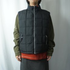 画像3: 2000's GAP リバーシブルナイロンダウンベスト BLACK L (3)