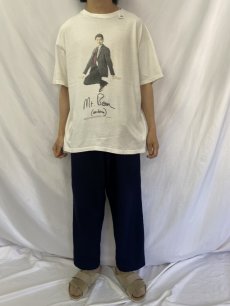 画像2: 90's Mr.Bean "Airborne" コメディ番組プリントTシャツ XL (2)