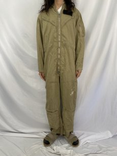 画像2: 50's BUAER-U.S.NAVY サマーフライトスーツ SIZE44R (2)