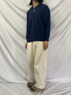 画像3: 60's CASUAL WEAR ハーフジップスウェット XL (3)