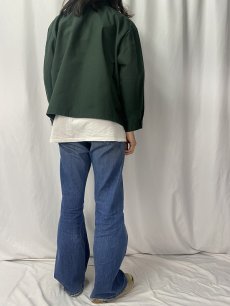 画像4: 80's RIVERSIDE ポリエステル×コットン ワークジャケット SIZE50 (4)