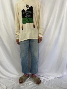 画像2: 70's Levi's 501 66後期 デニムパンツ W34 (2)