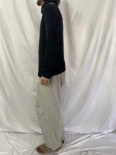 画像3: 90's agnes b. HOMME タートルネックコットンニットセーター (3)