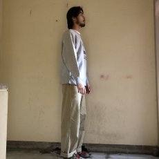 画像3: 70's Champion REVERSE WEAVE 単色タグ USA製 3段プリント スウェット (3)