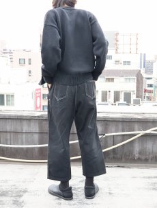 画像3: 60's コットンワークパンツ BLACK W29 (3)