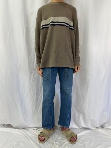 画像2: 70's LEVI'S BIGE ブッシュデニムパンツ W31 (2)