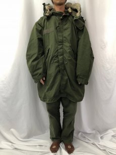 画像2: 80's U.S.ARMY M-65 モッズコート ライナー&フード付き LARGE (2)