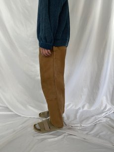 画像3: 70's Carhartt プリントタグ USA製 ダブルニー ダックペインターパンツ W31 (3)