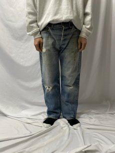 画像2: 70's Levi's 501 66後期 USA製 デニムパンツ W34 (2)