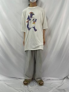 画像3: 80's Disney Figment USA製 キャラクタープリントTシャツ (3)