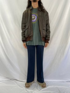 画像2: 90's L.L.Bean USA製 FLYING TIGER JACKET "A-2TYPE" SIZE42LONG (2)