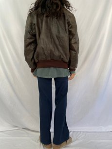 画像4: 90's L.L.Bean USA製 FLYING TIGER JACKET "A-2TYPE" SIZE42LONG (4)