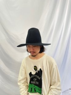 画像2: 90's〜 MORRIS ウールロングブリムハット LARGE (2)