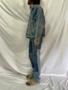 画像3: 80〜90's Levi's 70507 USA製 ギャラクティックウォッシュ デニムジャケット (3)