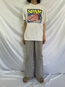 画像2: 90's SPAM USA製 プリントTシャツ L (2)