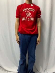 画像2: 80's Tultex USA製 "MISSOURI GIRLS STATE" 半袖スウェット XL (2)