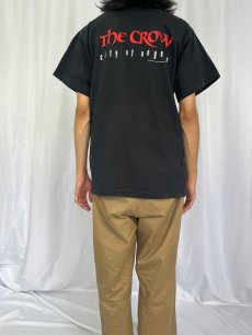 画像4: 90's The Crow "city of angels" ホラー小説プリントTシャツ L (4)