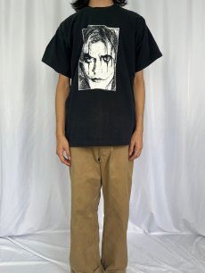 画像2: 90's The Crow "city of angels" ホラー小説プリントTシャツ L (2)