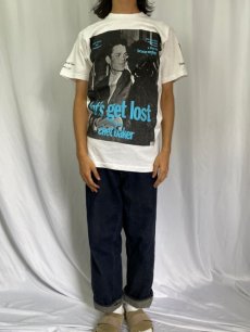 画像2: 90's BRUCE WEBER "let's get lost starring chet baker" フォトプリントTシャツ L (2)