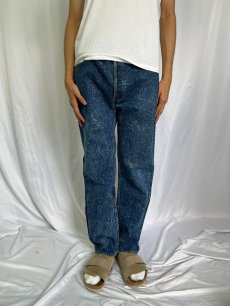 画像2: 90's Levi's 501 USA製 "Galactic wash" デニムパンツ W34 (2)