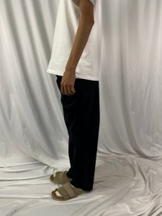 画像3: POLO Ralph Lauren "ETHAN PANT" 2タック チノトラウザーズ BLACK W38 (3)