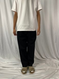 画像2: POLO Ralph Lauren "ETHAN PANT" 2タック チノトラウザーズ BLACK W38 (2)