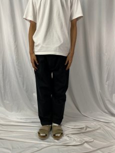 画像2: POLO Ralph Lauren "HAMMOND PANT" 2タック チノトラウザーズ BLACK W38 (2)