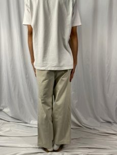 画像4: 90's POLO Ralph Lauren USA製 "POLO CHINO" 2タック チノトラウザーズ W34 (4)