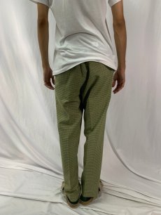 画像4: 70's LEVI'S "STA-PREST" チェック柄 スラックス W32 (4)