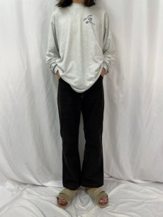 画像2: 80's Levi's 517 コーデュロイフレアパンツ BLACK W35 (2)