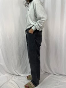 画像3: 70's Levi's 517 コーデュロイフレアパンツ BLACK W39 (3)